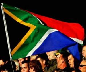 yapboz Güney Afrika bayrağı